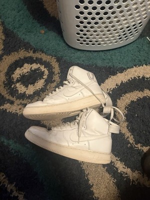 Nike Air Force 1 High Top Men's White Lace-Up Athletic Sneakers Classic