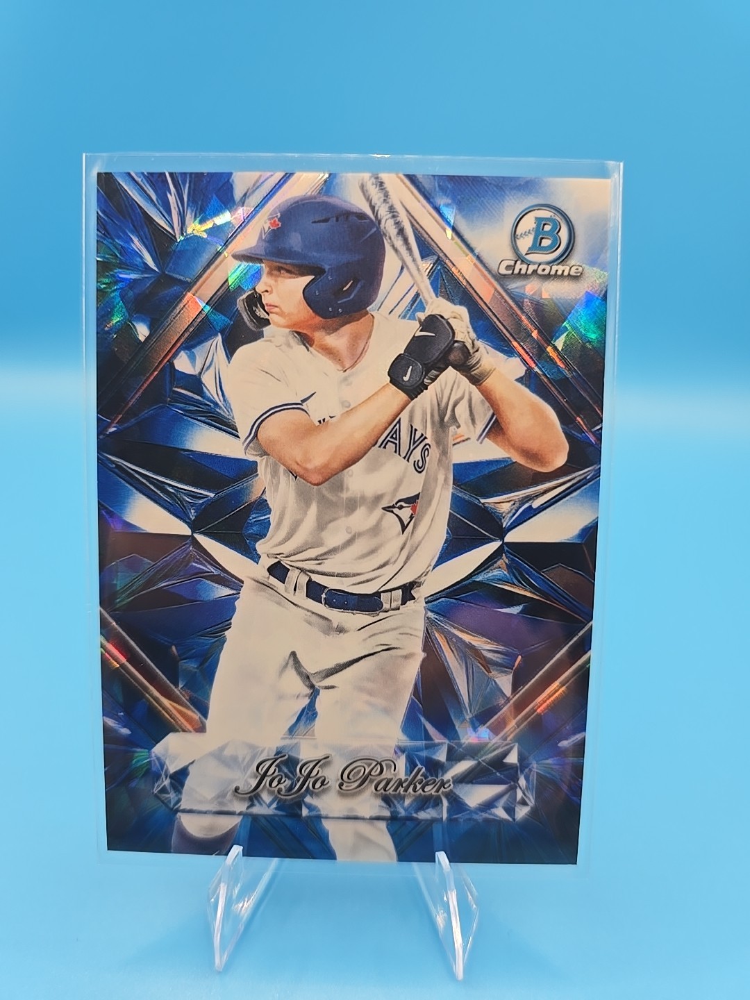 JOJO PARKER 2025 BOWMAN DRAFT CHROME SAPPHIRE SELECTIONS TORONTO BLUE JAYS
