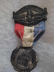 G.A.R. Encampment 1915 Son of Veteran Badge Mansfield Ohio
