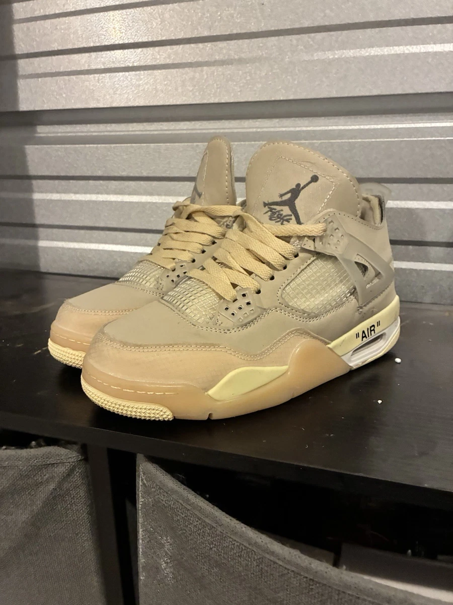 Jordan 4 SP x Off-White Mid Sail W for sale | eBay