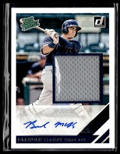 2019 Donruss #RPMS-BM Brendan McKay Rated Prospect Material Signatures