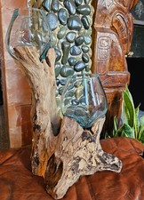 Vaso di fiori in radica Liqva vaso decorazione giardino-casa-appartamento decorazione vaso in vetro004