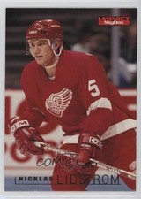 1995-96 Skybox Impact Nicklas Lidstrom #55 HOF 1aj