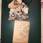 Boyds Bears & Friends Bailey Heart's Desire Bearstone Resin Figurine 2272 — photo 3