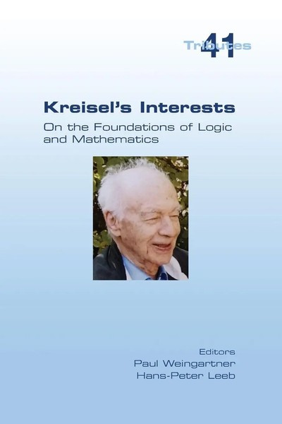 Kreisel's Interests On The Foundations Of Logic And Mathematics Taschenbuch 2020-image