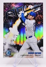 Shohei Ohtani 2025 Topps Bowman Chrome Adios Refractor  #AD-17 Dodgers