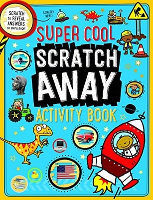 Super Cool Scratch Away Activity Book by Make Believe Ideas Book The Fast Free