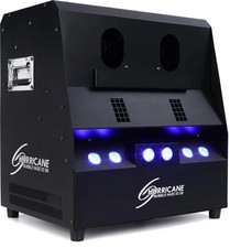 Chauvet DJ Hurrricane Bubble Haze X2 Q6 RGB UV LED Bubble Haze Machine