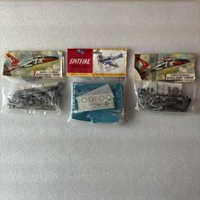 Folland Gnat 1960s Airfix 1/72 scale x2 plus Spitfire  (bagged) unmade.