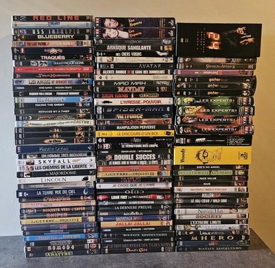 DVD Konvolut Thema Actionfilme / Abenteuer / Romantik / Polizisten und diverse