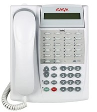 Avaya Partner 18D Series 2 Display Digital Phone WHITE Refurbished Lucent Euro