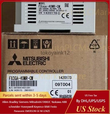 1PC New Mitsubishi FX3GA-40MR-CM PLC Module FX3GA40MRCM