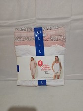 Felina Women's 4-piece PJ Set, Pink L