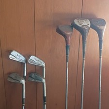 MacGregor MT 7pc Vintage Golf Club Set Wood Driver/Fairway Woods Irons Steel