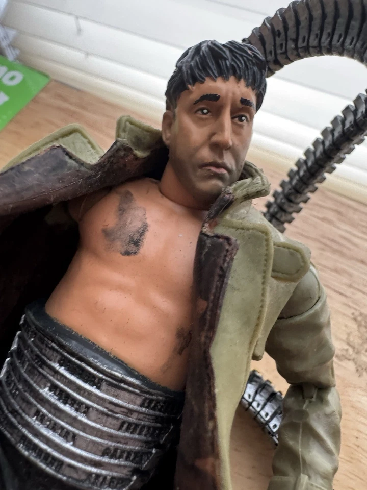 Figura Posable Doc Ock Spiderman 2 Leyendas Marvel - Toybiz Foto 4 de 4