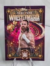 Sami Zayn #d 152/249 Topps WWE World Wrestlemania 42 Las Vegas 2026#WM-49