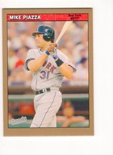 2006 Bazooka Gold Chunks Mike Piazza (HOF) #29 NY Mets Free Shipping