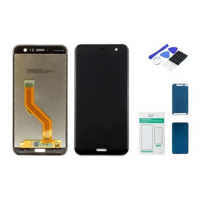 HTC U11 Display (ohne Rahmen) schwarz - Set Versand aus Deutschland