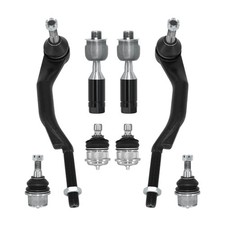 8pc Tie Rod Ends Kit, Front Ball Joint Steering Inner Outer Tie Rod Ends Comp...
