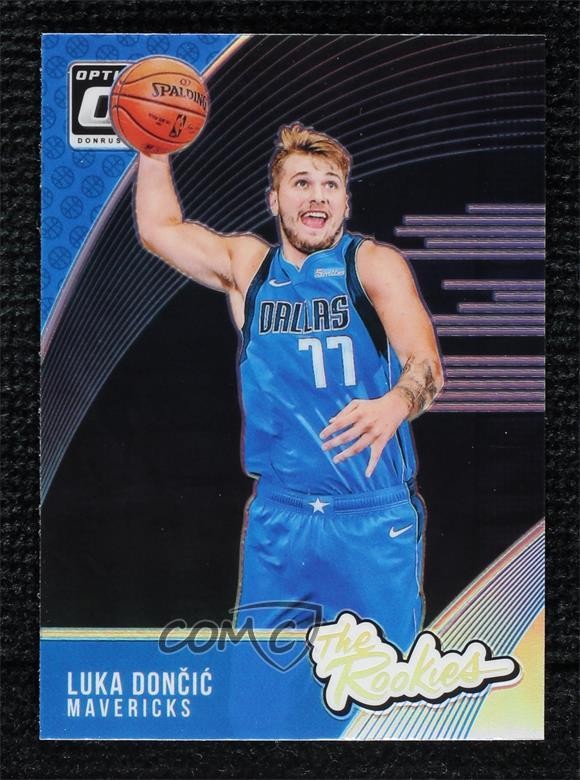 2018-19 Panini Donruss Optic The Rookies Holo Prizm Luka Doncic #3 RC o8g