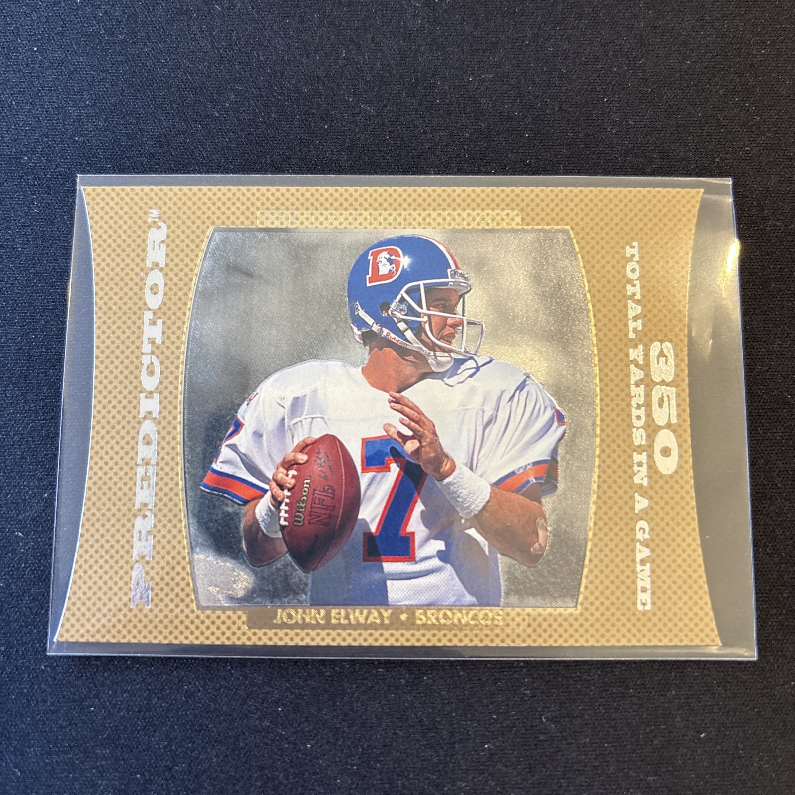 K236,414 - 1996 Upper Deck Predictors #PR6 John Elway 350 YDS W