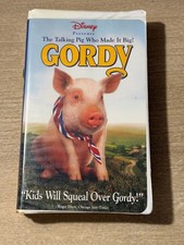 Gordy VHS Tape Disney Presents