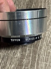 Vintage Tiffen Series 5 To 6 Step Up Ring USA With Hood