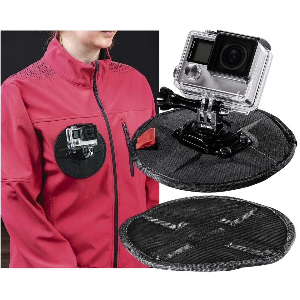 Hama Magnet-Halterung Halter Stativ für GoPro Action-Cam Fahrrad MTB Ski Sport - Bild 1 von 4