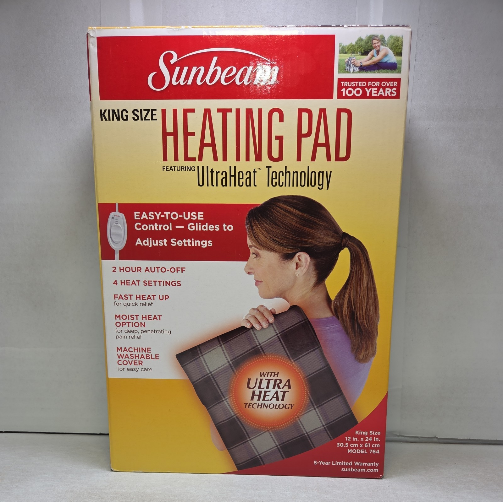 ~king Size~70 % Larger Than Standard Pads Fast To Heat~~new~