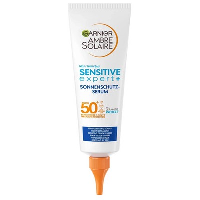 Garnier Ambre Solaire Sensitive Expert LSF 50+ Sonnenschutz 125 ml Wasserfest