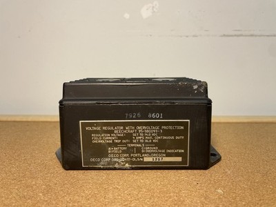 Beechcraft Oeco Corp Voltage Regulator PN 35-380093-3 14 VDC