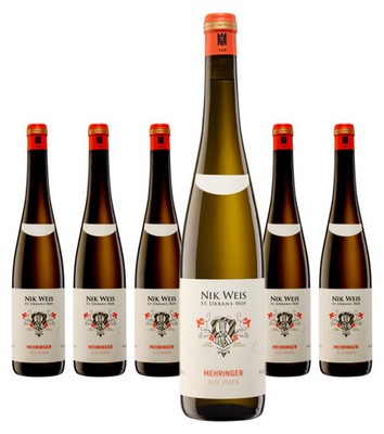 6 x VDP.Weingut Nik Weis Mehringer Riesling Alte Reben tr.   2023