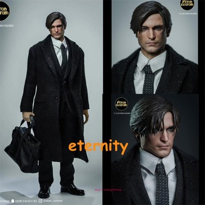 6'' Atoncustom Batman Bruce Wayne Robert Pattinson 1/12 Male Action Figure Model