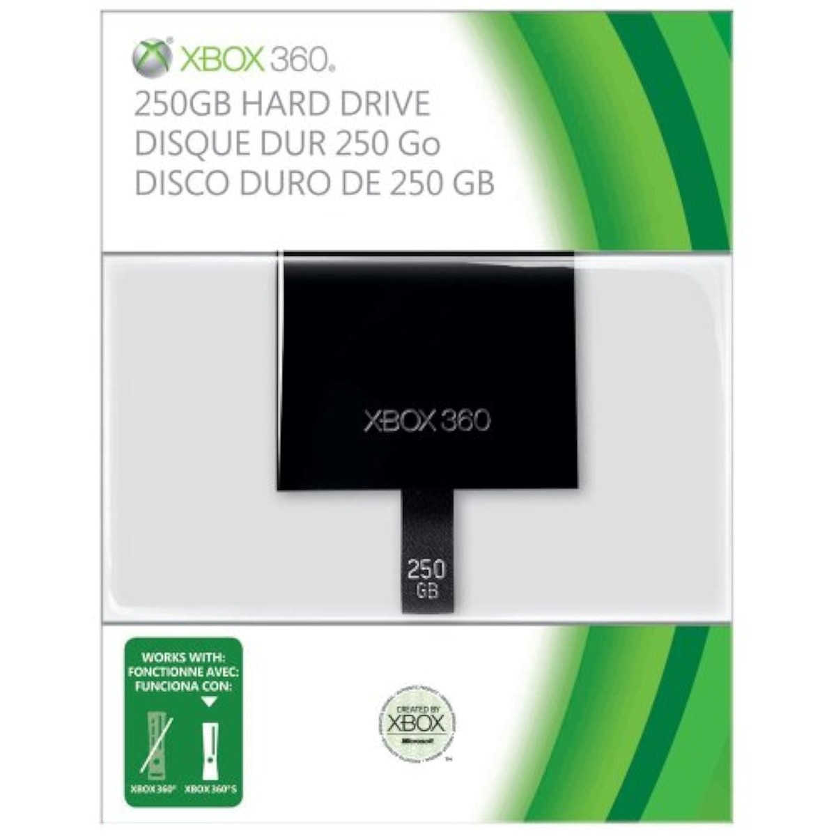 Microsoft OEM 250GB Hard Drive Xbox Slim Only For Xbox 360