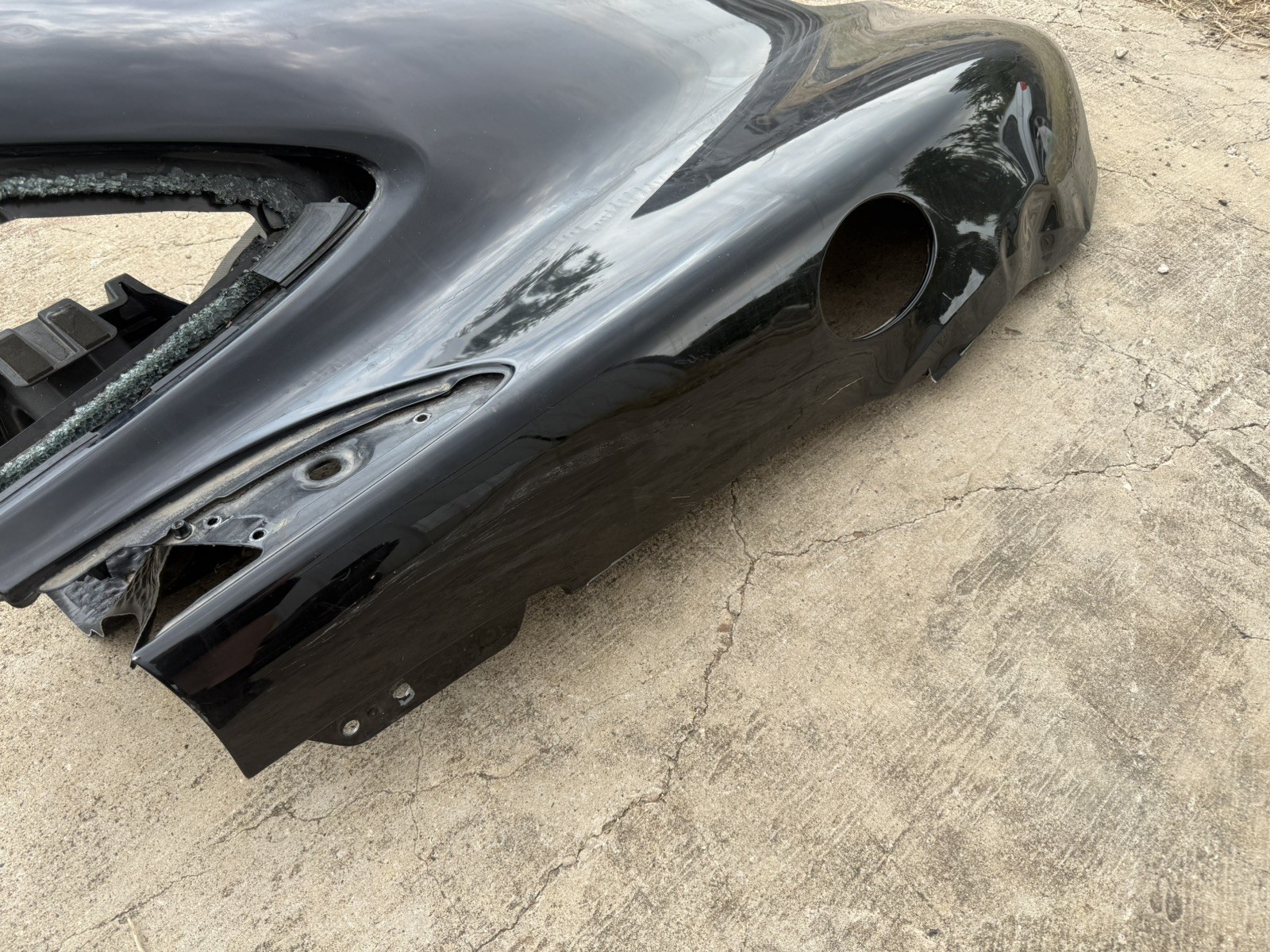 McLaren 540C 2015-2021 Rear Left Quarter panel Black