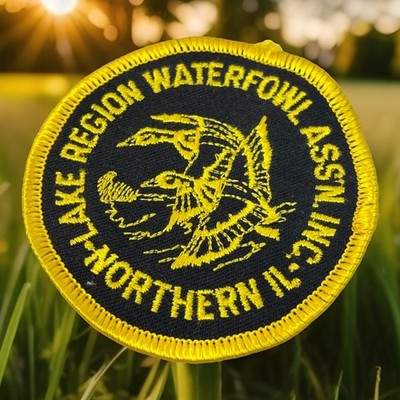 Vtg Northern Lake Region Waterfowl Assn Inc Duck Hunting Embroidered Patch