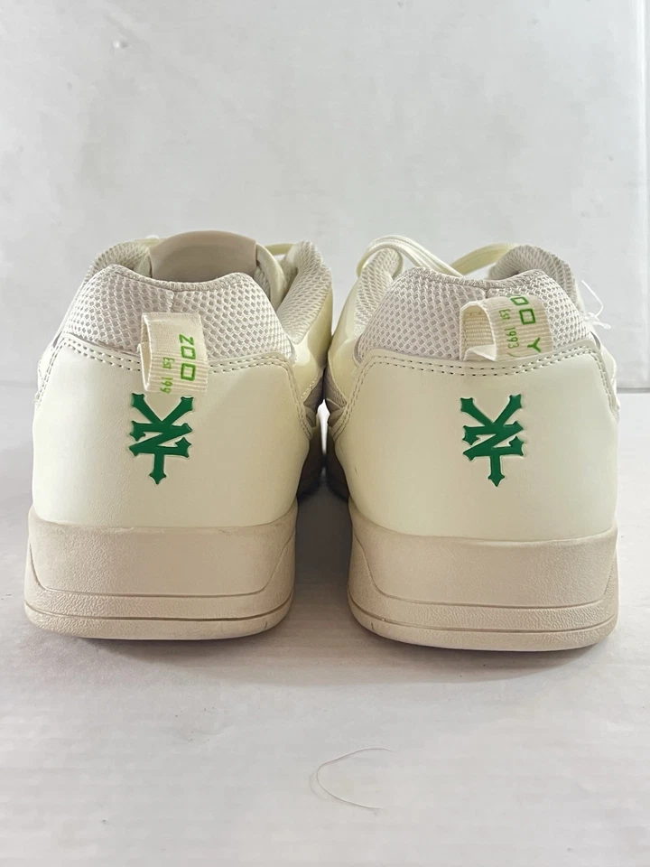 Zapatos estilo Y2K, Zoo York Rodney crema/verde 9 1/2 NUEVOS CON ETIQUETA ENVÍO GRATUITO Foto 4 de 4