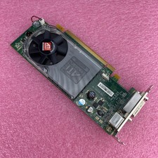 Dell ATI Radeon 3450 Video Card 256MB DDR2 PCIex16 DMS-59 0Y104D Tested Lot Of 2