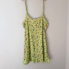 Vintage Victoria's Secret country line cottagecore floral slip dress size M