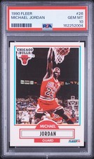 1990 FLEER #26 MICHAEL JORDAN PSA 10