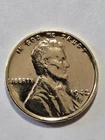 1942 P Lincoln Wheat Cent Penny 1c Very Good VG Details - 24k Gold Plated