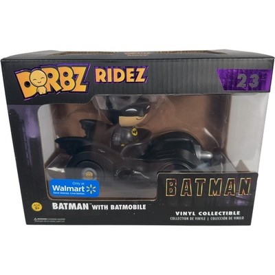 Funko Dorbz Ridez Batman With Batmobile #23 Collectible Walmart Exclusive Figure