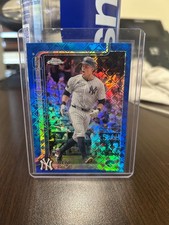 2025 Topps Ben Rice RC Blue Logofractor #124/150 Yankees