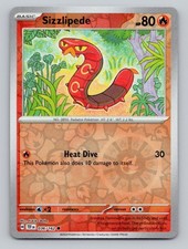 Sizzlipede 036/162 Common Temporal Forces Pokemon Reverse Holo Near Mint
