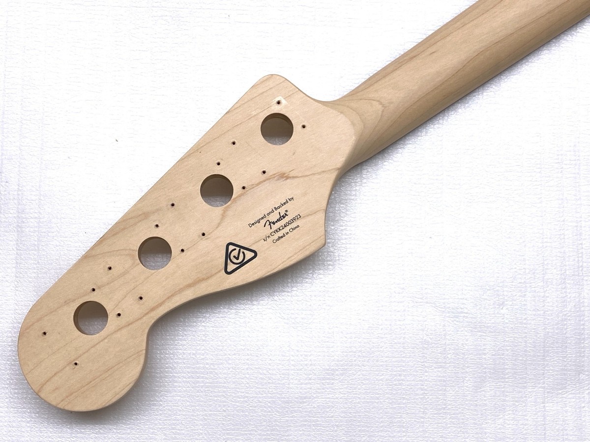 Genuine Fender Squier Jazz J BASS 70's BLOCK INLAY NECK Affinity