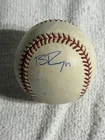 Bryan Reynolds Autographed MLB BP Used Baseball Pittsburgh Pirates