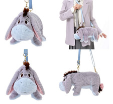 Genuine Disney Store 2025 Eeyore Cute Cartoon Plush Crossbody Bag Gift New