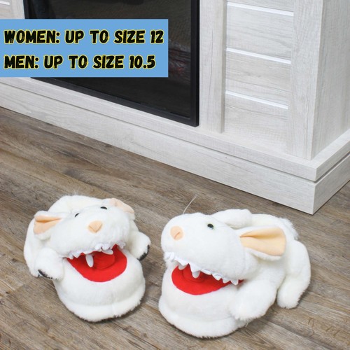 Monty Python Rabbit w/ Big Pointy Teeth Slippers by Toy Vault - Picture 5 of 7