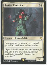 Bastion Protector 233 Rare Commander: FINAL FANTASY Magic: The Gathering NM