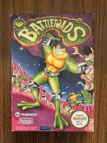 Battletoads Nintendo NES 1991 PAL Complete In Box - stored in protection case